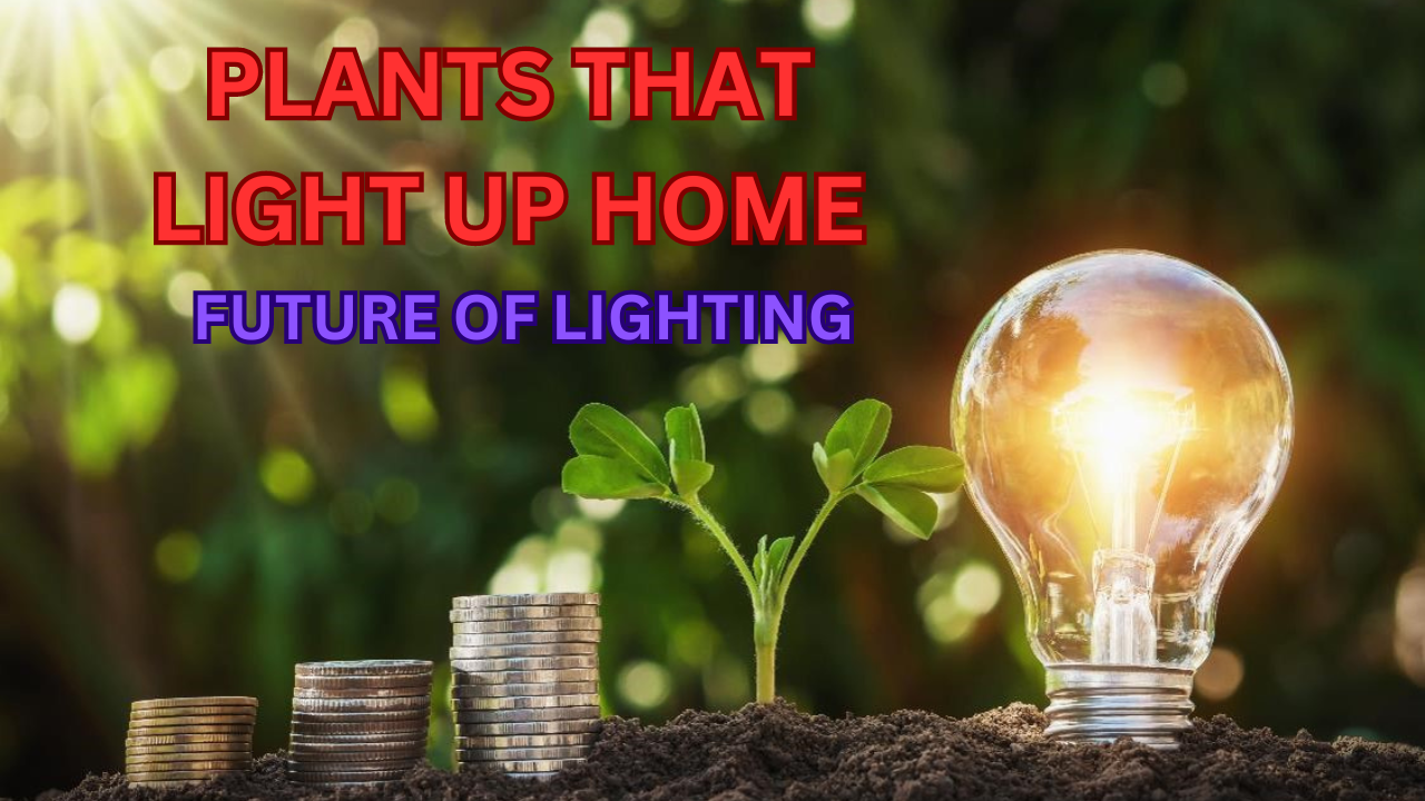 Plants that Light up Your Home | Future of Lighting